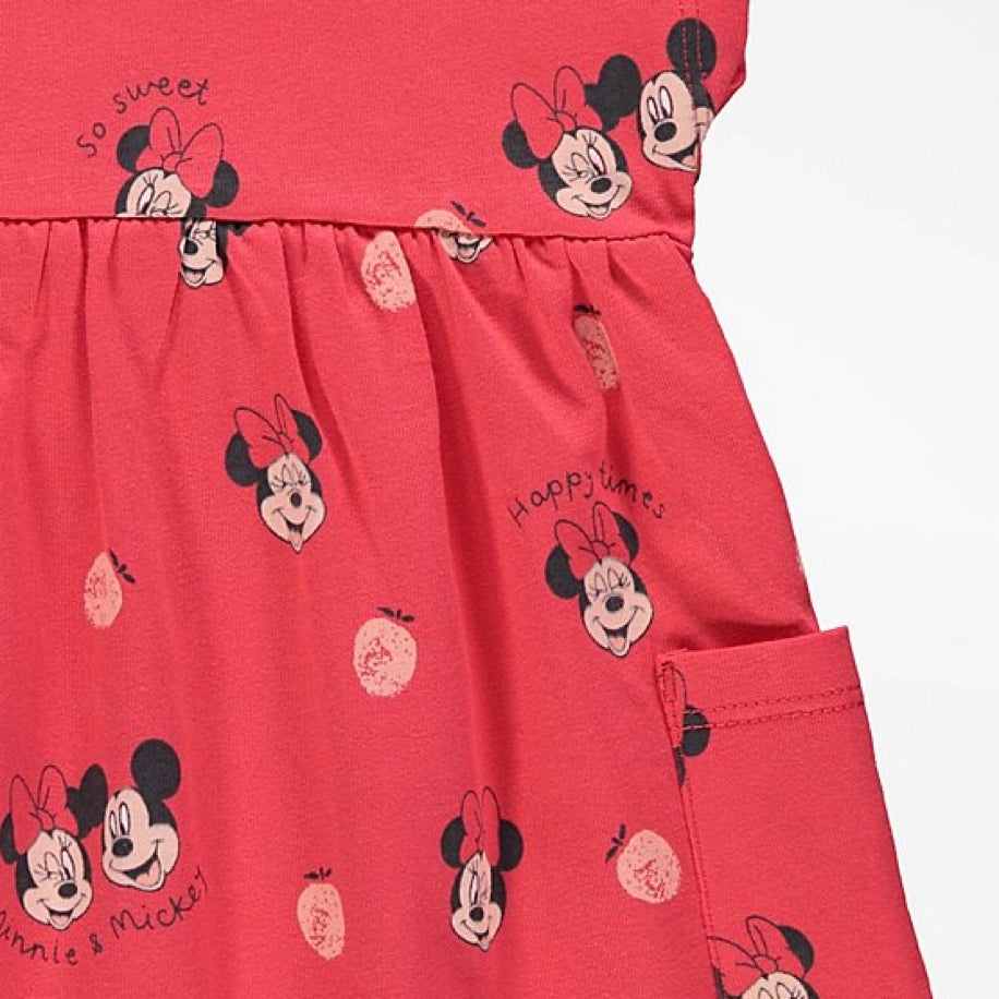 George Baby Disney Minnie & Mickey Pocket Dress