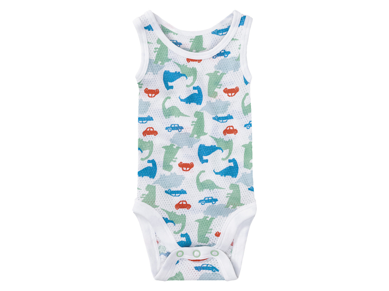 Baby Boy Sleeveless Bodysuits – 2 Pack