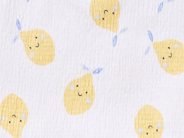 Lupilu Baby Lemon Print Ribbed Dress