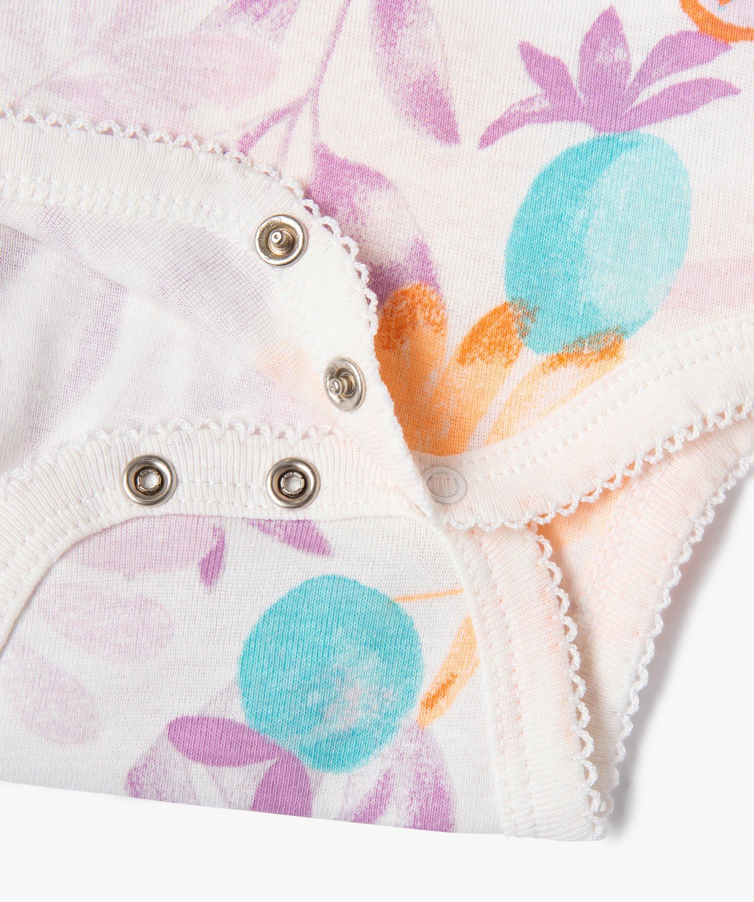 Exotic Motif Baby Girl Bodysuit