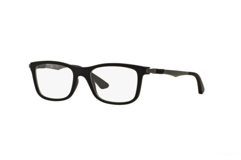 Ray-Ban Junior Rectangle Eyeglass Frames – Black