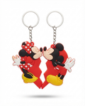 Disney Mickey & Minnie Couple Keyring Set