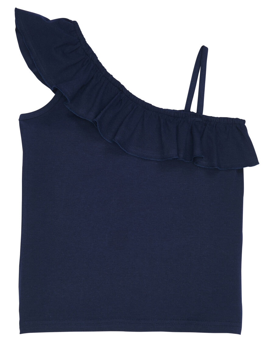 Kiki&Koko One Shoulder Frill Tops