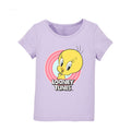 Looney Tunes Tweety Girls T-Shirt – Lilac