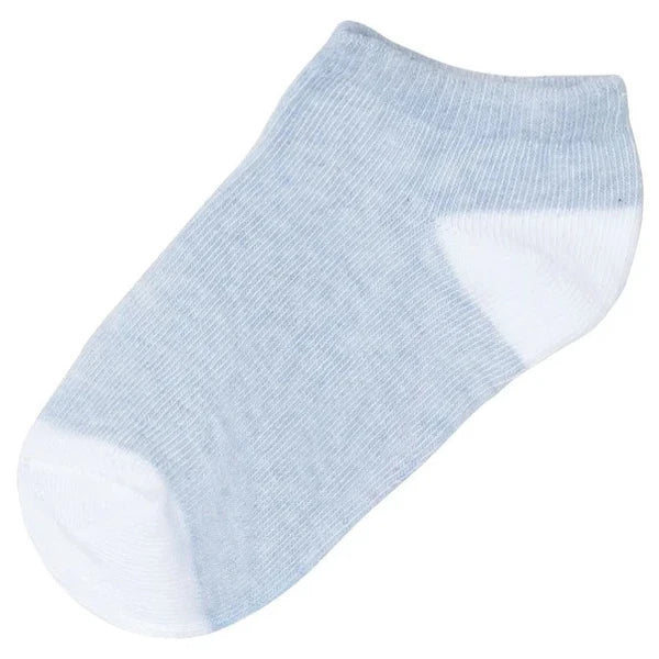 Lupilu Boys Cotton Ankle Socks – Variety 2 Pack | Banana, Dog, Stars & Plain