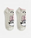 Primark Girls Character Ankle Socks – Minnie Mouse & Stitch