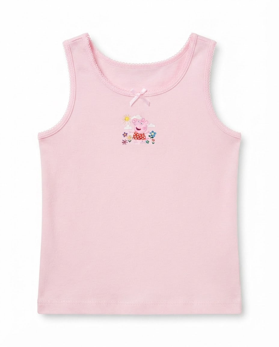 George Girls Cotton Vests