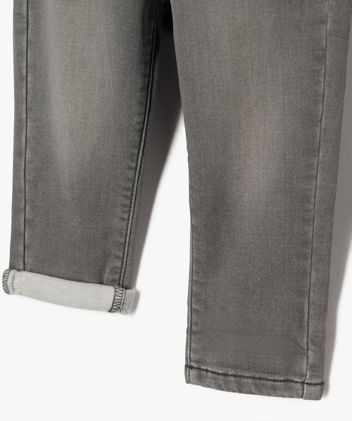 Baby Boy Slim Fit Grey Jeans – Lulucastagnette