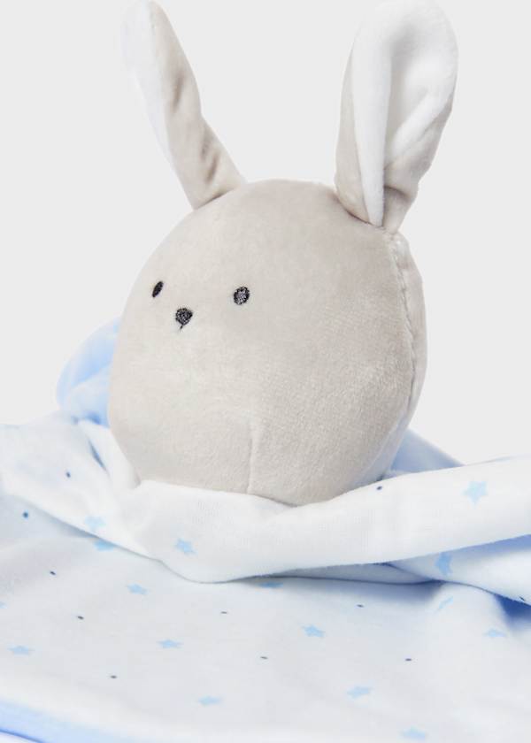 Mayoral Baby Bunny Comforter – Blue Star Print