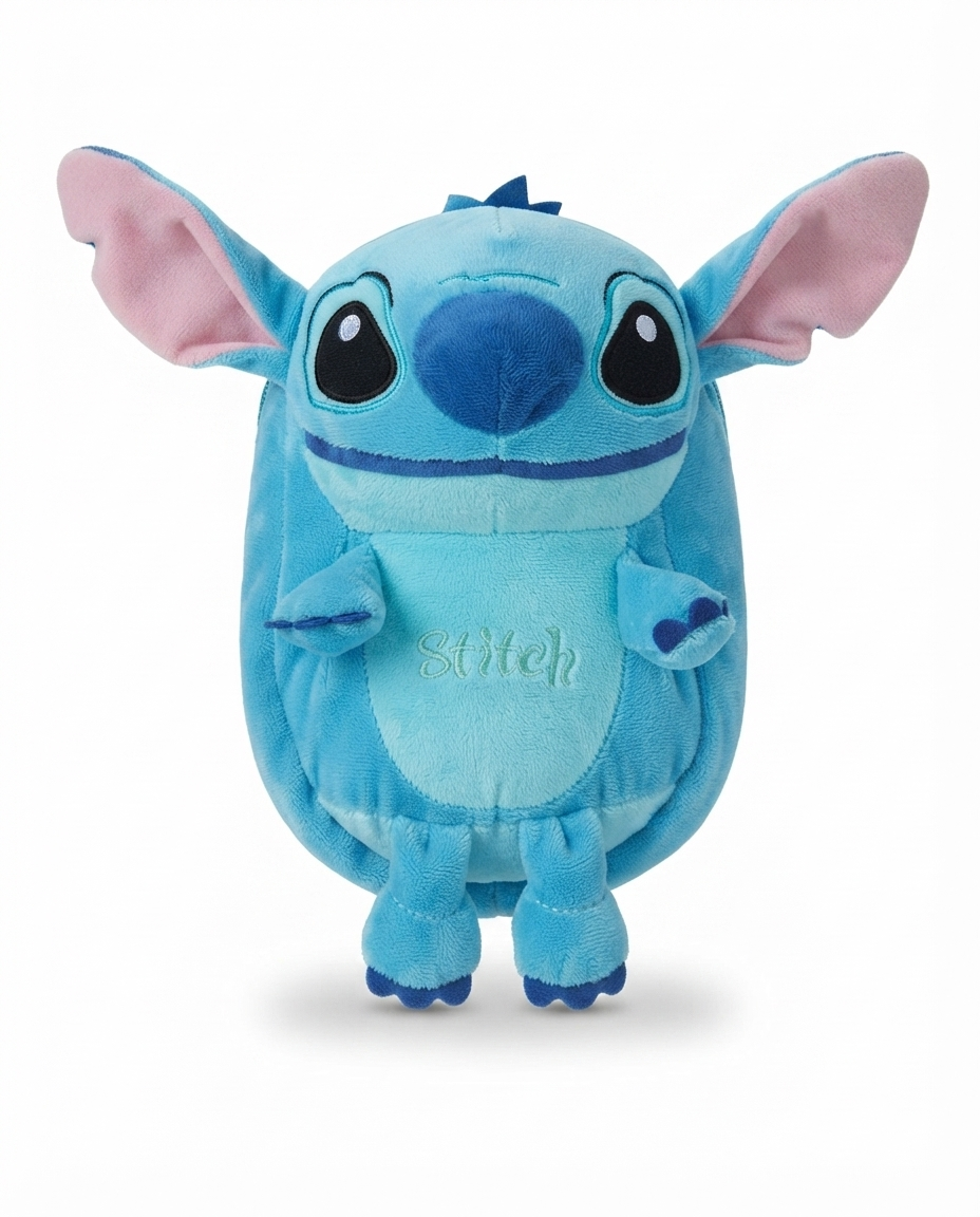 Disney Stitch Kids Backpacks – Plush & Fuzzy