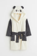 Panda Hooded Dressing Gown for Kids
