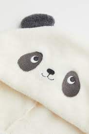 Panda Hooded Dressing Gown for Kids
