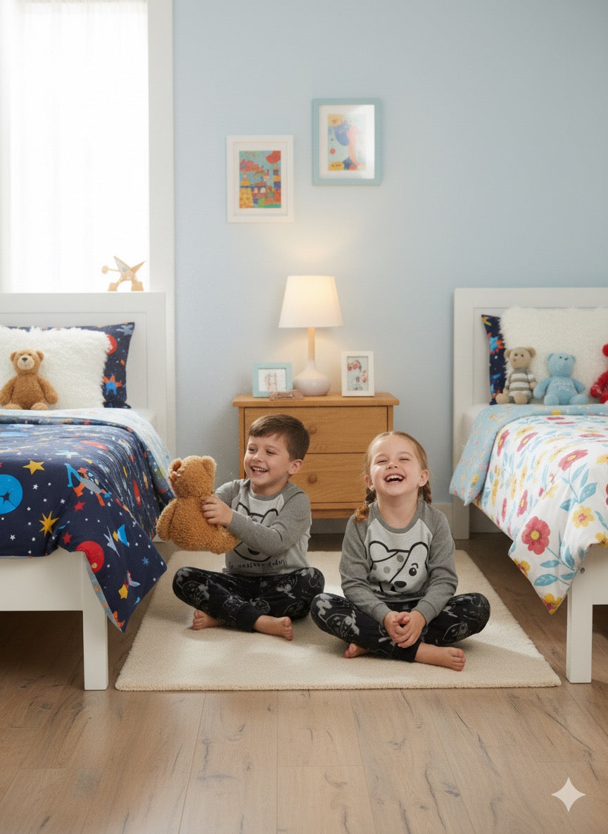 Children in Need Pudsey Grey Pyjamas Set – Unisex