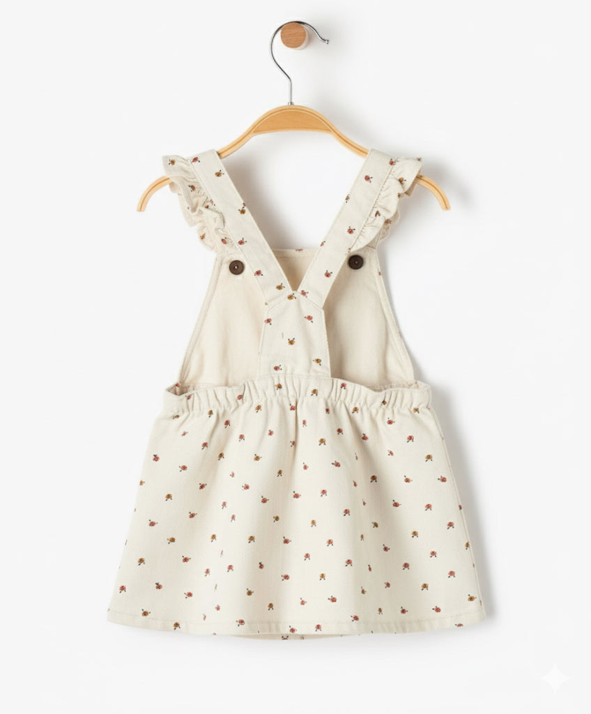 Gemo Floral Pinafore Dress
