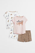 H&M Safari Pajama Set – 4 Pieces