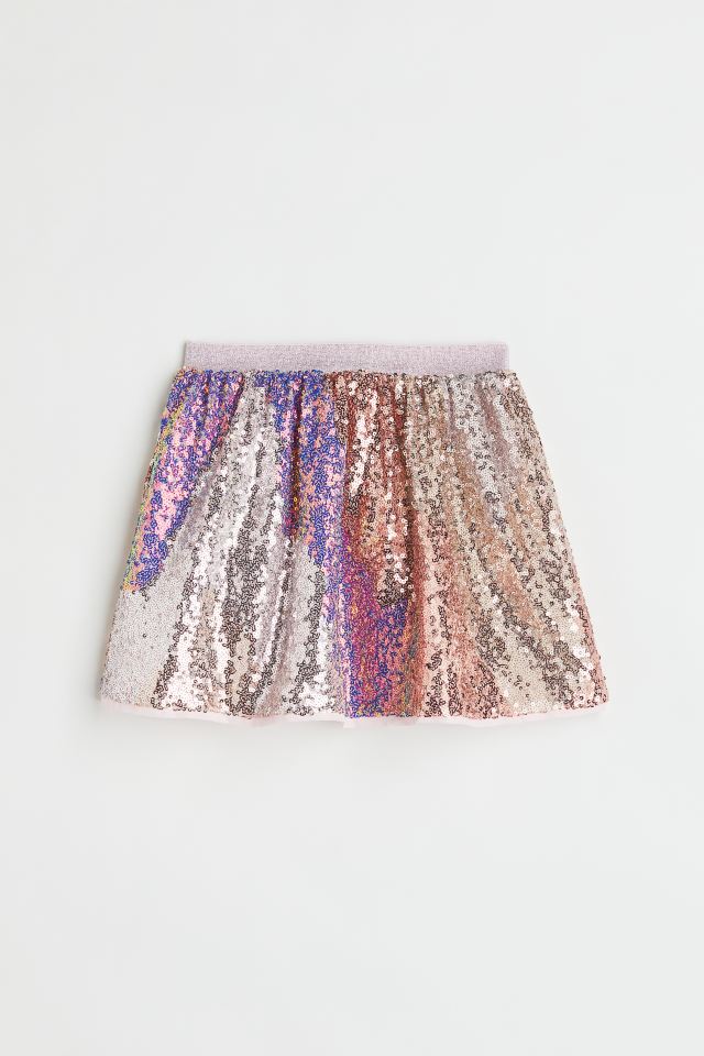 Glitter Mesh Skirt for Girls