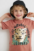 H&M Reversible Sequin Leopard T-Shirt