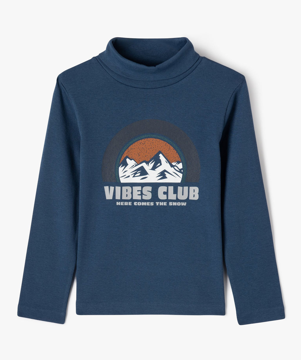 Boys Long Sleeve Printed T-Shirt – GÉMO