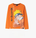 Boys Naruto Long Sleeve T-Shirt – Orange