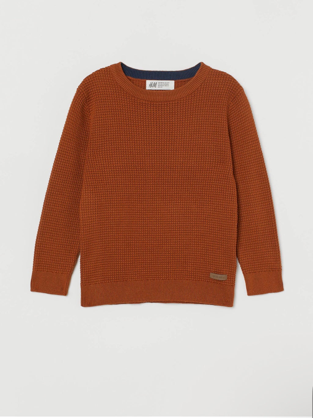 H&M WAFFLE KNIT SWEATER Size 8-10 years