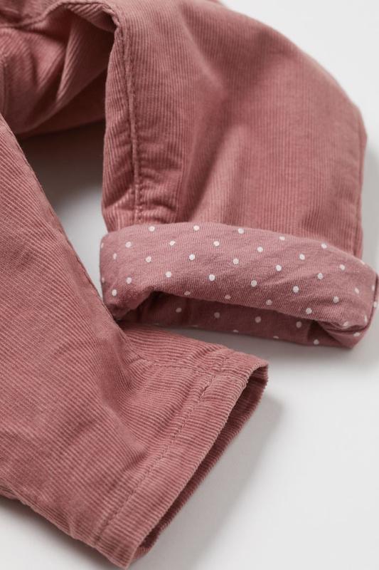 Baby Girls Corduroy Pants – Dusty Pink