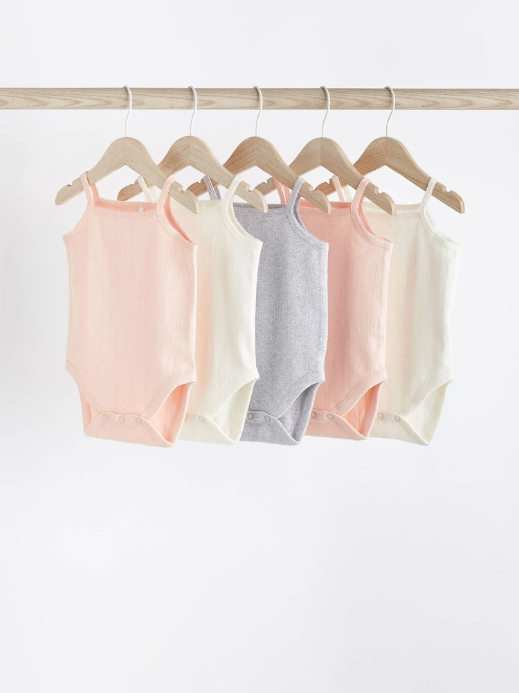 Ribbed Strap Bodysuits -Next