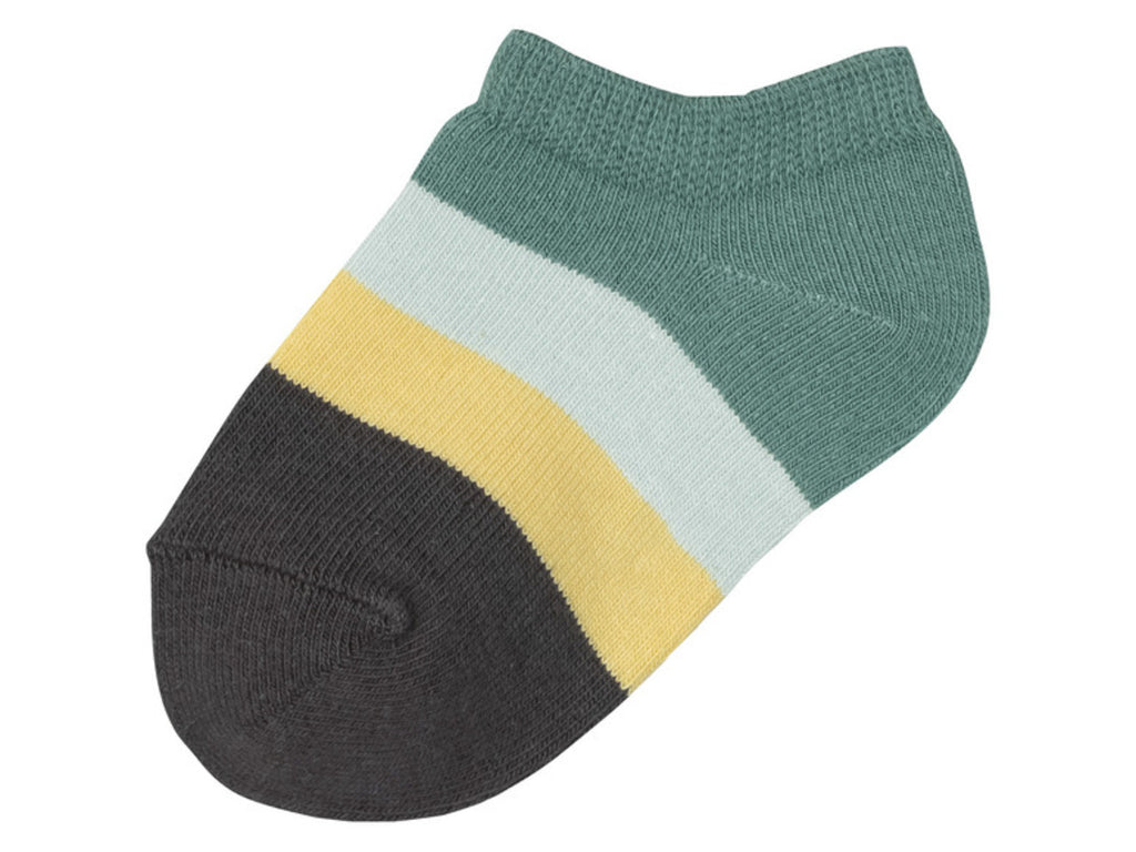 Lupilu Boys Cotton Ankle Socks – 5 Pack | Dino & Tropical Print