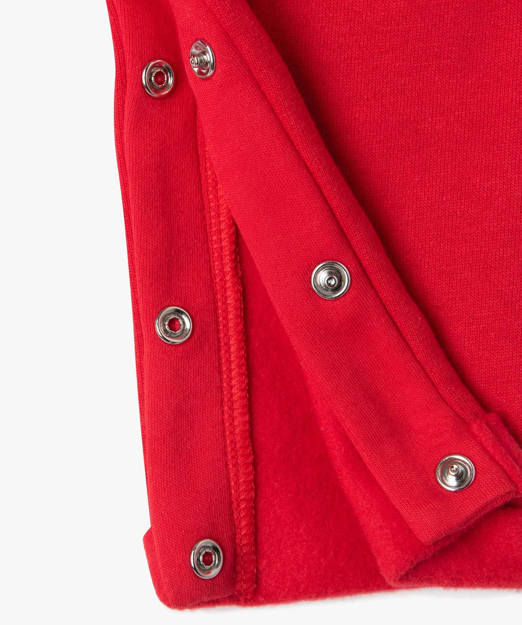 Snap fastening detail