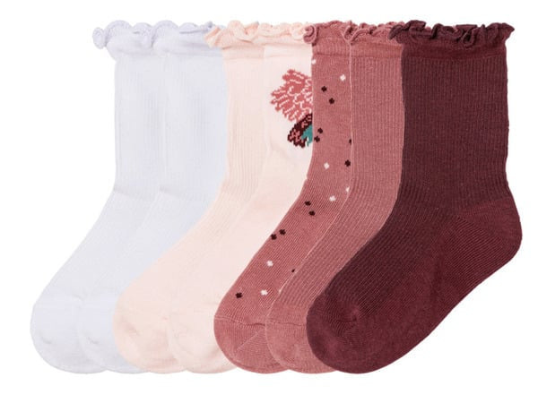 Toddler Socks Set – 7 Pairs | Organic Cotton