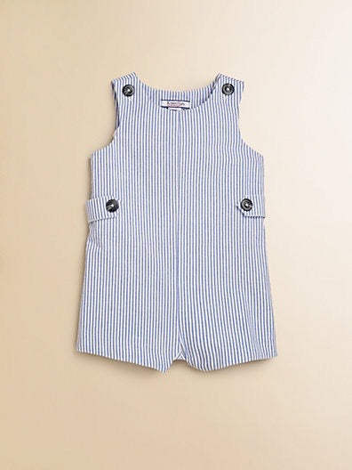 Striped Linen Blend Romper – Kitestrings