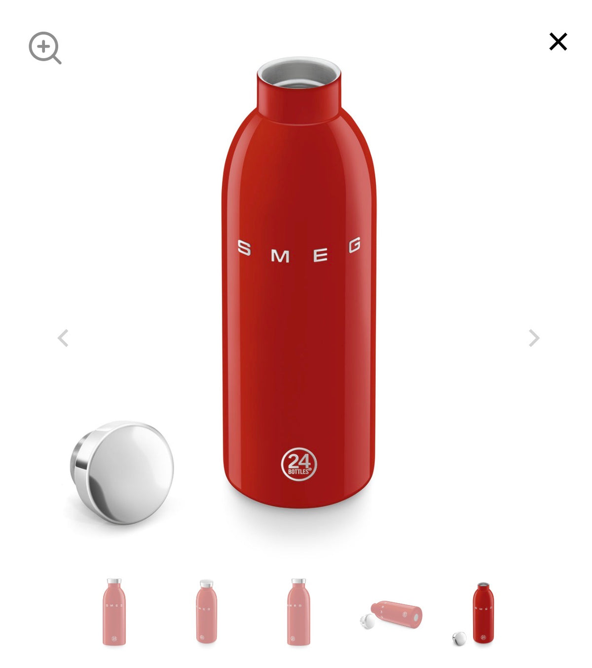 SMEG Insulated Stainless Steel Bottle – 500ml
