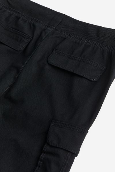 H&M Kids Black Cargo Joggers