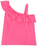 Kiki&Koko One Shoulder Frill Tops
