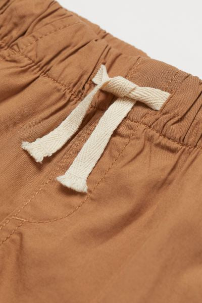 H&M Cotton Pull-On Shorts – Camel