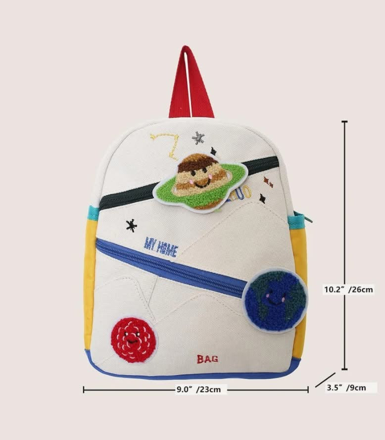 Kids’ Mini Backpack – Character & Embroidered