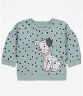 George Disney Dalmatian Sweatshirt – Sage Green