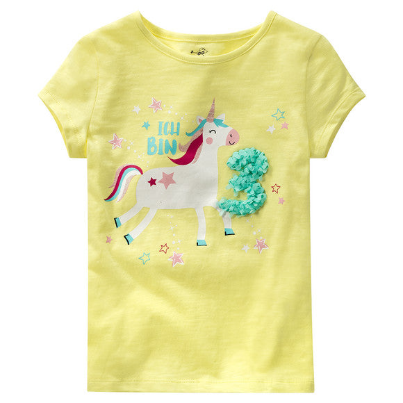 Topomini Unicorn Birthday Tee
