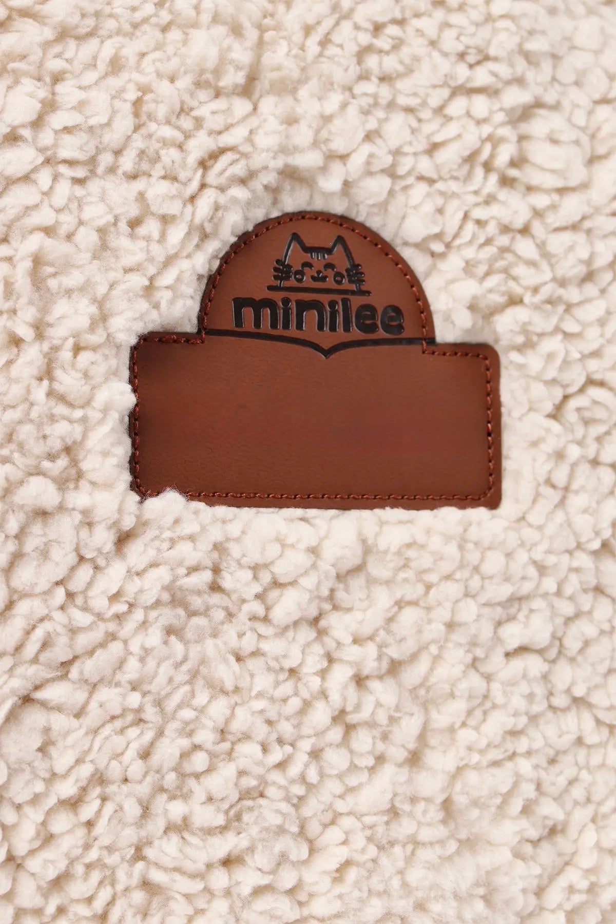Minilee Teddy Bear Sherpa Kids Backpack