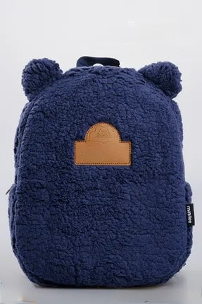 Minilee Teddy Bear Sherpa Kids Backpack
