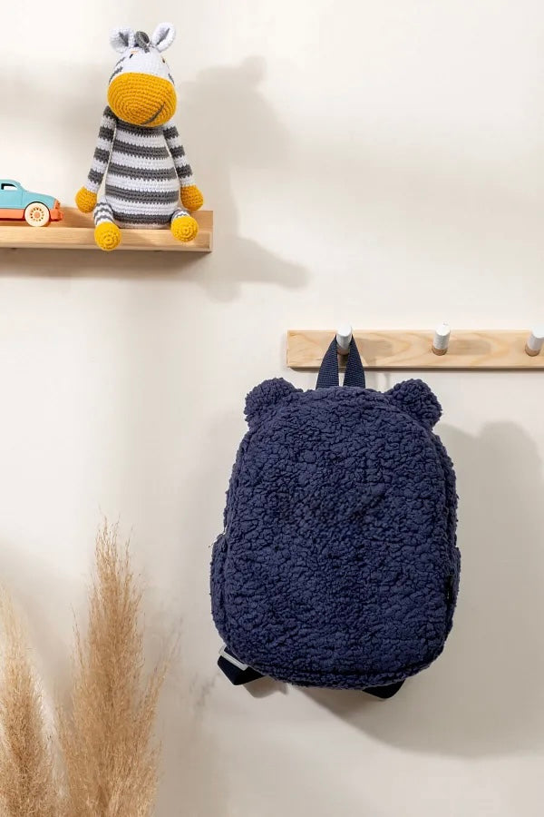 Minilee Teddy Bear Sherpa Kids Backpack