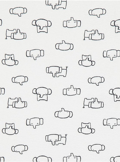 6-Pack Baby Bodysuits – Elephant Collection