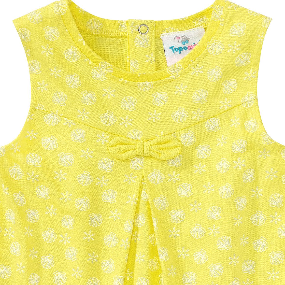 Sunny Seashell Bow Dress – Topomini