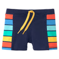 Topomini Kids Swim Shorts – Navy Multi Stripe