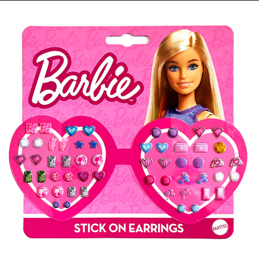 Barbie Stick-On Earrings Set – Assorted Designs