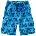 Topomini Crab Print Shorts – Blue
