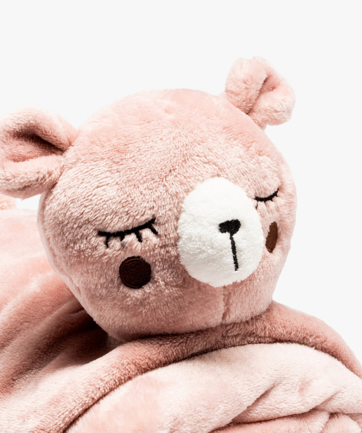 Pink teddy bear blanket 2