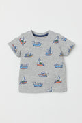 Sailboat Print T-Shirt – H&M