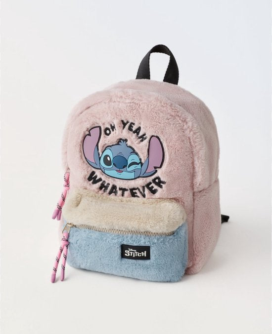 Disney Stitch Kids Backpacks – Plush & Fuzzy