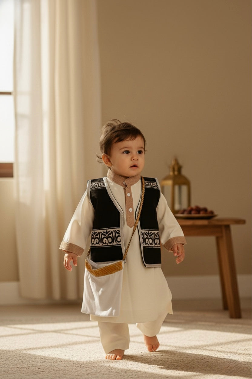 🌙 Ramadan Baby Outfit – Size 1 Year