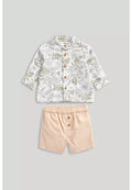 Floral Shirt & Shorts Set